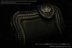画像3: diosbrasオリジナル　ロゴ　エンブレム　コンチョ【L】　アラベスク　財布　ウォレット　メンズ　シルバー９２５　（ネジ式）【diosbras-ディオブラス-】【メール便送料無料！！】【品番E】 (3)