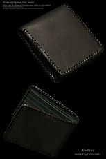 画像4: 【diosbras-ディオブラス-】本革　サドルレザー使用 大容量ショートウォレット　二つ折り財布　短財布　レザーウォレット　ウォレット　バイカー　財布　シンプル　紳士　メンズ　レディース　シンプルスタイル　財布　/内側本牛革/wallet【SA】 (4)