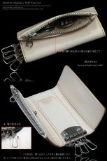 画像3: 【diosbras-ディオブラス-】本革 サドルレザー キー＆コインケース/キーケース コインケース 牛革 バイカーズアイテム ヌメ革 (3)