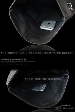 画像8: 【クラッチ バッグ 鞄】 2WAY 本革 カウレザー クラッチ バッグ セカンドバッグ トートバッグ クラッチ バック メンズ 男性 レディース 結婚式 2次会 パーティ　サメ革　シャークスキン　牛革 A4サイズ【diosbras-ディオブラス-】 (8)
