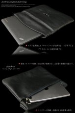 画像4: 【OUTLET SALE】【クラッチ バッグ 鞄】 2WAY 本革 カウレザー クラッチ バッグ セカンドバッグ トートバッグ クラッチ バック メンズ 男性 レディース 結婚式 2次会 パーティ　牛革　型押し　クロコダイル　牛革 A4サイズ【diosbras-ディオブラス-】 (4)