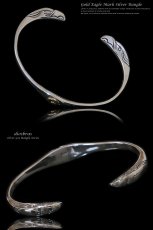 画像2: 【シルバーバングル】【シルバーアクセサリー】イーグル　フェザー　シルバーアクセサリー メンズ シルバーバングル ブレスレット シルバー925 メンズアクセサリー プレゼントに人気 送料無料【diosbras-ディオブラス-】 (2)
