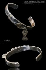 画像2: 【シルバーバングル】【シルバーアクセサリー】イーグル　フェザー　ホイール　シルバーアクセサリー メンズ シルバーバングル ブレスレット シルバー925 メンズアクセサリー プレゼントに人気 送料無料【diosbras-ディオブラス-】 (2)
