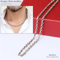 ネックレス/チェーン/ネックレスチェーン/メンズ/レディース/シルバーネックレス/シルバー925 デザイン　クラウンネックレスチェーン/シルバー925　【送料無料】