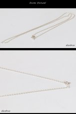画像2: 【シルバーチェーン】シルバー  アズキチェーン　カット　小豆チェーン アンカーチェーン 幅1mm 40cm 45cm 50cm 55cm ネックレス チェーン シルバー925 SILVER Necklace chain 銀 鎖 首飾り【ギフト】 シルバー925チェーン シルバーネックレスチェーン　　あずきチェーン (2)