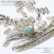 画像1: ビーズ/シルバー/シルバー925/ビーズ/アクセサリー/ハンドメイド/パーツ/ 縦10mm　直径5mm　内径2mm パイプビーズ　 (1)