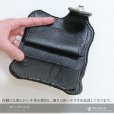 画像3: 【diosbras-ディオブラス-】スティングレー　カット　スティングレイ　エイ革　ハーフウォレット　　短財布　サドルレザー　カービング　バイカーズ　　財布　レザーウォレット　ウォレット　バイカー　ヌメ革　カービング　ショートウォレット　シルバー９２５　/牛革