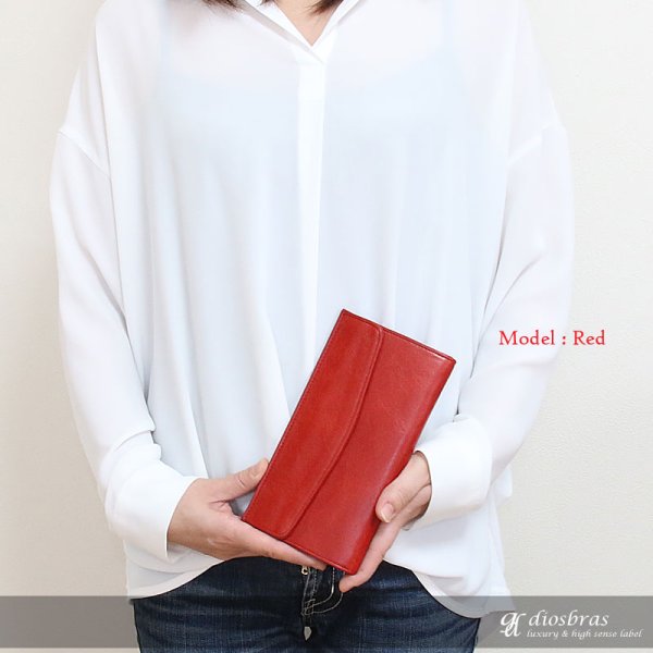 画像10: 【OUTLET SALE】メンズ長財布長財布 二つ折り 革財布 本革 レザー 牛革 レザーウォレット|おしゃれ スリム メンズ長財布 ウォレット ロングウォレット ハンドメイド サドルレザー 男性 彼氏 メンズ財布 誕生日プレゼント 赤 カード収納 黒 紳士財布 長サイフ お父さん 折財布 還暦祝い