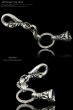 画像4: シルバーキーチェーン シルバーアクセサリー メンズアクセサリー ベル　キーホルダー シルバー925 ウォレットチェーン バネフック ガーディアンベル 純銀 キーホルダー 送料無料 【diosbras-ディオブラス-】 (4)