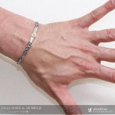 画像3: シルバーバングル　 シルバーアクセサリー 　サンマーク シルバーアクセサリー メンズ シルバーバングル ブレスレット シルバー925 メンズアクセサリー 太陽神　プレゼントに人気 送料無料【diosbras-ディオブラス-】 (3)
