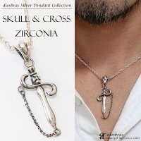 クロス　チェーン　十字架 ペンダント トップ　ゴシック　シルバー925ペンダント/ペンダント トップ シルバー 925/ネックレス/ ネックレス メンズ レディース