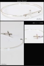 画像3: 【シルバーバングル】【シルバーアクセサリー】クロス　十字架　シルバーアクセサリー メンズ シルバーバングル ブレスレット シルバー925 メンズアクセサリー プレゼントに人気 送料無料【diosbras-ディオブラス-】 (3)