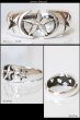画像2: リング　スター｜星｜三ツ星｜ダブルスター｜立体的　シルバー925 シルバーアクセサリー 指輪 リング / シルバー メンズ シルバーリング 指輪 シルバー925 メンズアクセサリー (2)