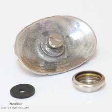 画像2: コンチョ コンチョ ネイティブ　インディアン　ターコイズ　フェザー　イミテーション　【L】　コンチョシルバー９２５コンチョ　ナバホ　財布　ウォレット　メンズ　（ネジ式）【メール便送料無料！！】 (2)