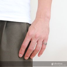 画像4: 【シルバーリング】【リング】【シルバーアクセサリー】アンカー　ロープ　縄　チェーン シルバーアクセサリー メンズ シルバーリング 指輪 シルバー925 メンズアクセサリー 大きいサイズ 送料無料 レディース　小指用　ピンキーリング【メール便なら全国送料無料】 (4)