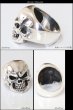 画像3: シルバーリング  スカルリング  シルバーアクセサリー スカル ボーンハンド ドクロ スカルリング シルバーアクセサリー メンズ シルバーリング 指輪 シルバー925 メンズアクセサリー エイリアン ターミネーター 大きいサイズ 送料無料 (3)