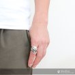 画像4: シルバーリング  スカルリング  シルバーアクセサリー スカル ボーンハンド ドクロ スカルリング シルバーアクセサリー メンズ シルバーリング 指輪 シルバー925 メンズアクセサリー エイリアン ターミネーター 大きいサイズ 送料無料 (4)