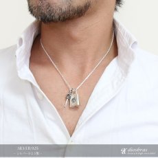 画像3: キーロック　鍵　南京錠　王冠　クラウン　ペンダント トップ　スカル　ゴシック　シルバー925ペンダント/ペンダント トップ シルバー 925/ネックレス/ ネックレス メンズ レディース (3)