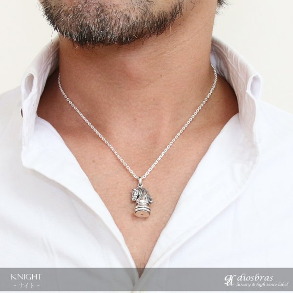画像5: チェス ピース ペンダント ナイト ルーク キングトップ ゴシック シルバー925ペンダント/ペンダント トップ シルバー 925/ネックレス/ ネックレス メンズ レディース≪メール便送料無料!!≫