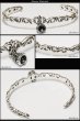画像2: 【シルバーバングル】【シルバーアクセサリー】アラベスク　百合　ユリの紋章　リリー　ゴシック　ベル　鈴　フェザー　アラベスク　シルバーアクセサリー メンズ シルバーバングル ブレスレット シルバー925 メンズアクセサリー プレゼントに人気 (2)