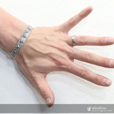 画像3: 【シルバーバングル】【シルバーアクセサリー】スター　星　シルバーアクセサリー メンズ シルバーバングル ブレスレット シルバー925 メンズアクセサリー ネイティブアメリカン　インディアンジュエリー　プレゼントに人気 (3)