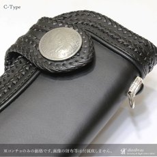 画像6: コンチョ　イーグルコイン　コインコンチョ ネイティブ　コイン　インディアン　　コンチョシルバー９２５コンチョ　ナバホ　財布　ウォレット　メンズ　（ネジ式）【メール便なら送料無料！！】 (6)