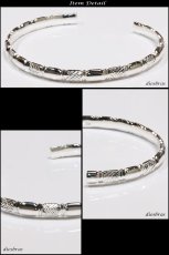 画像2: 【シルバーバングル】プレーンバングル　シンプル　シルバーアクセサリー メンズ シルバーバングル ブレスレット シルバー925 メンズアクセサリー　レディース　人気 バングル (2)
