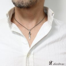 画像3: ペンダント　剣　シルバー925 ドージェ　ダガー　メンズ シルバーネックレス シルバーアクセ ペンダントトップ ハード レディース　メンズ (3)