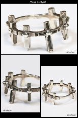 画像3: 【シルバーリング】【クロスリング】【シルバーアクセサリー】　十字架 シルバーアクセサリー メンズ シルバーリング 指輪 シルバー925 メンズアクセサリー 大きいサイズ【メール便なら全国送料無料】 (3)