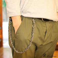 画像5: 【シルバーウォレットチェーン】【シルバーアクセサリー】アラベスク　唐草　シルバーアクセサリー メンズ ウォレットチェーン ピューター製 真鍮 メンズアクセサリー　プレゼントに人気 送料無料【diosbras-ディオブラス-】 (5)