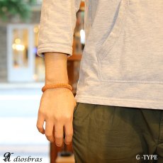 画像14: ブレスレット メンズ レザー ブレス 【 メール便送料無料 】 選べる♪全8色 本革 革 バングル レザーブレスレット レザーブレス アメカジ系 サロン系 キレカジ系 に♪　編み込み　フック　ネイティブ　インディアン (14)
