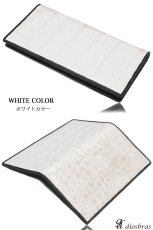 画像5: 【diosbras-ディオブラス-】本革 クロコダイル ベリー　お腹使用バイカーズウォレット　財布　レザーウォレット　ロングウォレット　ウォレット　バイカー　ヌメ革　長財布　/牛革財布シルバー９２５コンチョ/長財布鰐ワニwallet【CL】 (5)