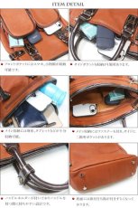 画像6: 革 トートバッグ ビジネスバッグ レザー 牛革 トートバッグ メンズ ショルダーバック 本革 ブリーフケース バッグ 本革 鞄 男性 ギフト 旅行 通勤 小銭入れ A4ファイル A4サイズ 軽量 軽い 大容量 レディース　最高級カーフスキン プレゼントに大人気ＰＵレザーにはない質感 (6)