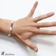 画像4: 【シルバーバングル】オールエッジ　バングル　プレーンバングル　シンプル【シルバーアクセサリー】　シルバーアクセサリー メンズ シルバーバングル ブレスレット シルバー925 メンズアクセサリー　レディース　人気 ブレード　バングル (4)