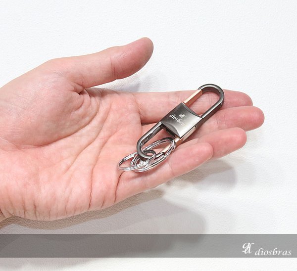 画像7: カラビナキーホルダー　ダブルクリップ　Wクリップ Wリング型キーホルダー キーホールディングス車 家 鍵 キーチェーン プレゼント 【メール便送料無料】