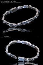 画像2: 【シルバーブレスレット】【シルバーアクセサリー】イーグル　フェザー　シルバーアクセサリー メンズ シルバーバングル ブレスレット シルバー925 メンズアクセサリー 太陽神 アラベスク　プレゼントに人気 送料無料【diosbras-ディオブラス-】 (2)