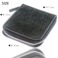 画像6: ミニ財布 ラウンドファスナー小銭入れ　コインケース メンズ レディース 本革 シャークスキン サメ革 カードケース 名刺入れ コインケース ショート シンプル ウォレット ラウンド ジッパー 財布 レザーウォレット 牛革 紳士 婦人 プレゼント 鮫革