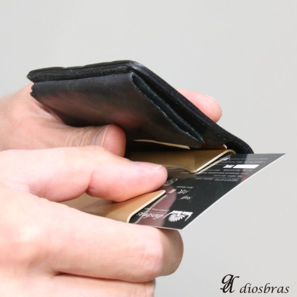 画像3: 名刺入れ　スライド　アルミニウム スライド　名刺ケース  薄型 　イタリアンレザー　本革　牛革　スリム カードホルダー スライド式 メンズ レディース ビジネスカード　スティングレイ 財布　スティングレー　エイ革　ガルーシャ　ミニマリスト 【メール便送料無料  】