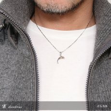 画像5: ミニチュアペンダント 太陽　イルカ　自然　シルバー925/ネックレス メンズ レディース【メール便なら送料無料】 (5)