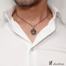 画像3: 【diosbras-ディオブラス-】一点物ボルダー　　オパール　中サイズ　ペンダント　ネックレス　ＯＰＡＬ　オーストラリア原産　原石カット【メール便送料無料】 (3)