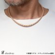 画像4: レザーチョーカー ダブルラップレザー　4本編み　四つ編み　オリジナル　シルバーネックレス バングル　レザーチョーカー　レザー　ネックレス　4本編み　フック　シルバー925製　丸革紐　メンズ　レディース　アラベスク　フック【メール便なら送料無料】