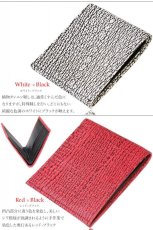 画像7: サメ革 二つ折り財布　ショートウォレット LAVIE-ラビエ-　財布 シャークスキン ミニ財布 極薄 ショート　メンズ レディース 本革 鮫革  大容量　本格派向け拘り財布　気仙沼産シャークスキン  ジッパー  財布 ヌメ革 レザーウォレット ウォレット  牛革 紳士 婦人　エコレザー認定 (7)