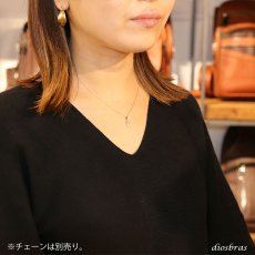 画像2: クロス ペンダント k18 シンプル ゴールド 18k 18金 チャーム クロスペンダント 十字架 小豆チェーン 長あずき チェーン ペンダントトップ アズキチェーン ネックレス メンズ レディース (2)