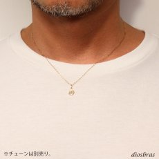 画像4: スマイル　ニコチャン ペンダント k18　 トップのみ　単品　ネックレス　シンプル ゴールドペンダント 18k メンズ レディース 18金 チャーム 　スマイリー　ペンダントトップ (4)