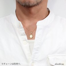 画像5: 日本製 マリア メダイ マリア様 コイン ペンダント k18 トップのみ ペンダント単品 シンプル ゴールド 18k メンズ レディース 18金 チャーム ペンダントトップ  ネックレス (5)