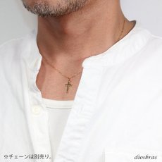 画像9: 日本製 クロス 十字架 ペンダント k18 トップのみ ペンダント単品 シンプル ゴールド 18k メンズ レディース クロスペンダント 18金  ペンダントトップ ネックレス (9)
