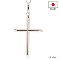 日本製 クロス ホワイトゴールド　マリア　十字架  ペンダント k18　WG　トップのみ　ペンダント単品　コイン　シンプル ゴールド ペンダント 18k メンズ レディース クロスペンダント 18金 チャーム クロス　ペンダント　コイン　　金貨　ペンダント トップ /ネックレス