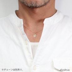 画像7: コイン ペンダント k18 8mm トップのみ 単品 クイーンエリザベスコイン シンプル ゴールド 18k メンズ レディース 18金 チャーム 金貨 ペンダントトップ ネックレス SS (7)