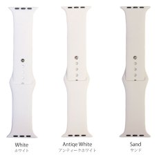 画像4: アップルウォッチ バンド　シリコン スポーツ ラバーバンド apple watch バンド アップルウォッチバンド 38mm 42mm 41mm 40mm 44mm 45mm アップルウォッチ7 アップルウォッチ6 アップルウォッチSE おしゃれ かわいい レディース apple watch バンド レディース くすみカラー (4)