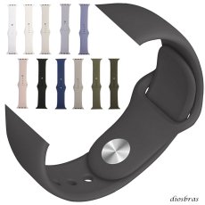 画像1: アップルウォッチ バンド　シリコン スポーツ ラバーバンド apple watch バンド アップルウォッチバンド 38mm 42mm 41mm 40mm 44mm 45mm アップルウォッチ7 アップルウォッチ6 アップルウォッチSE おしゃれ かわいい レディース apple watch バンド レディース くすみカラー (1)